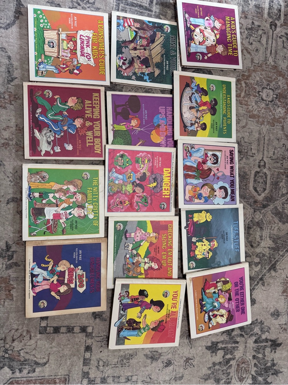 Vintage Kids Educational Book Set - 1978-80 “How to Cope” set of 14
